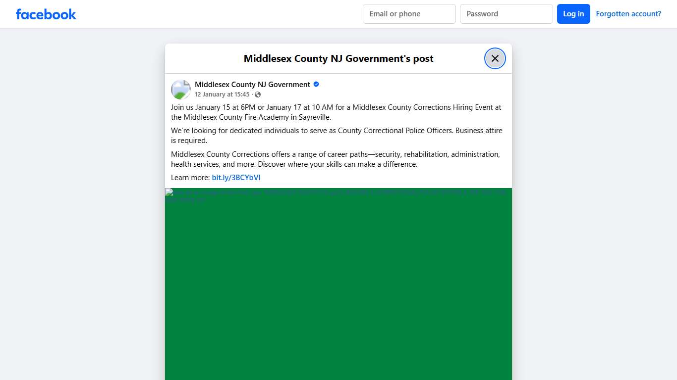 Join us January 15 at 6PM... - Middlesex County NJ Government Facebook