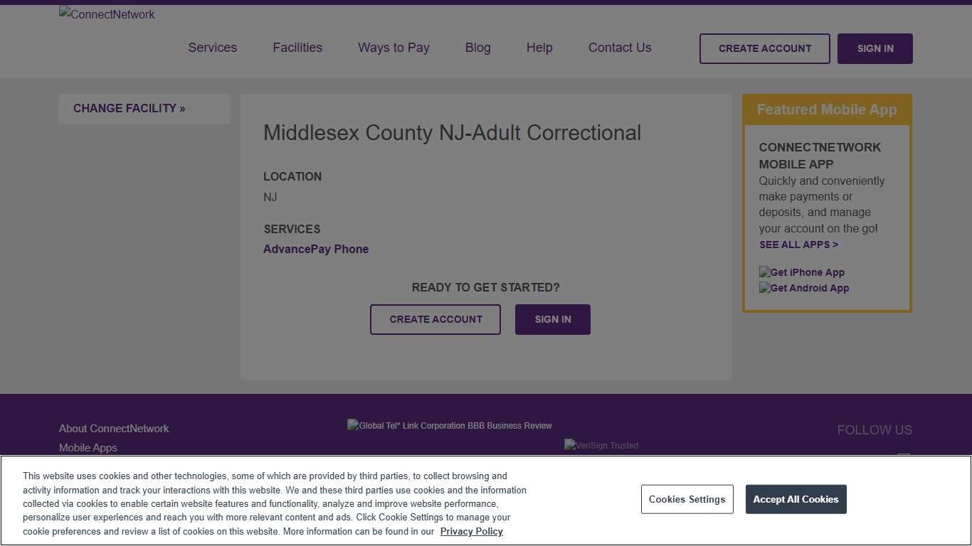 Middlesex County NJ-Adult Correctional ConnectNetwork